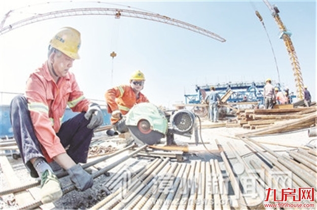 “为了大桥早日合龙” 金峰大桥施工现场见闻——九房网 “为了大桥早日合龙” 金峰大桥施工现场见闻——九房网