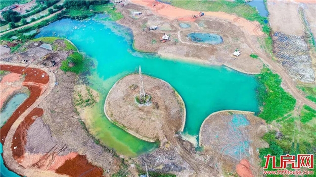 上美湖最新进展！航拍带您了解....——九房网