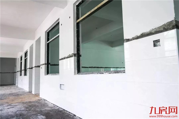 红砖红瓦闽南风 蓝田开发区第二实验小学渐露真容——九房网