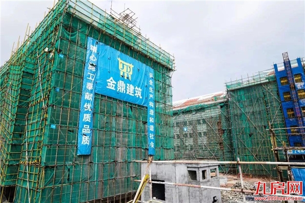 红砖红瓦闽南风 蓝田开发区第二实验小学渐露真容——九房网