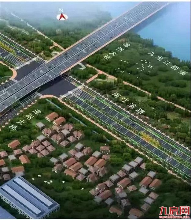 南江滨漳州大桥立交开建，进出城多绕一个弯——九房网