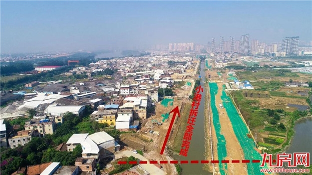 蓝田镇全面完成建元东路征迁工作——九房网