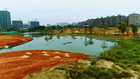 最新进展 | 上美湖湖体已完工!建成后长这样......——九房网 最新进展 | 上美湖湖体已完工!建成后长这样......——九房网