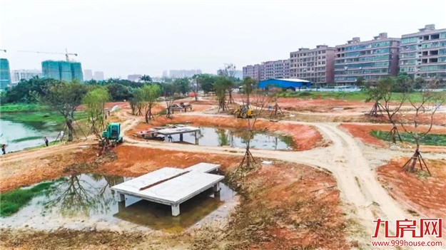 最新进展 | 上美湖湖体已完工!建成后长这样......——九房网 最新进展 | 上美湖湖体已完工!建成后长这样......——九房网