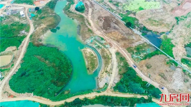 最新进展 | 上美湖湖体已完工!建成后长这样......——九房网 最新进展 | 上美湖湖体已完工!建成后长这样......——九房网