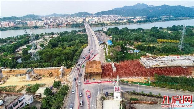 朝阳大桥最新进展!主桥开始施工,上跨九龙大道——九房网 朝阳大桥最新进展!主桥开始施工,上跨九龙大道——九房网