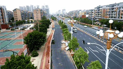 漳华东路人行道“变样”了，下月初路灯将全线亮起！——九房网