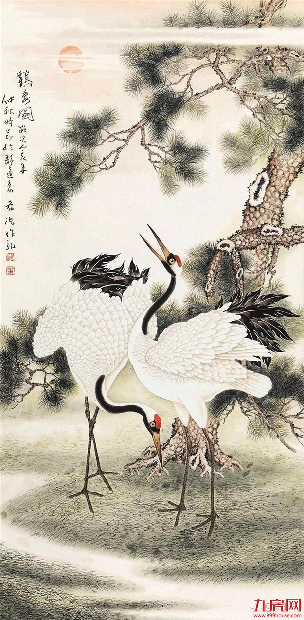 漳籍书画家董希源艺术作品展在上海开幕——九房网 漳籍书画家董希源艺术作品展在上海开幕——九房网