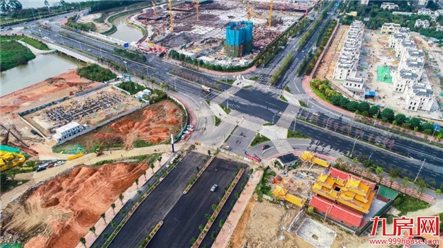 建元东路这个路段下月中旬就可以通车啦！沿途太美......——九房网