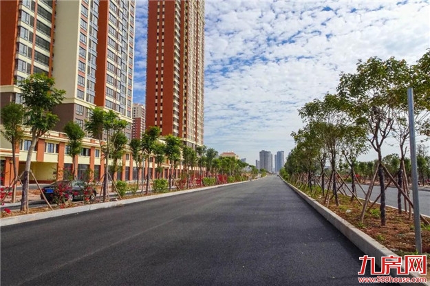 建元东路这个路段下月中旬就可以通车啦！沿途太美......——九房网