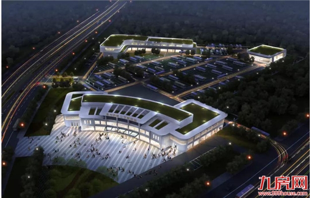 漳州市西部公交枢纽大楼今日封顶,预计明年6月投用——九房网 漳州市西部公交枢纽大楼今日封顶,预计明年6月投用——九房网