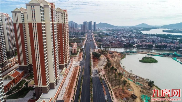 建元东路这个路段下月中旬就可以通车啦！沿途太美......——九房网