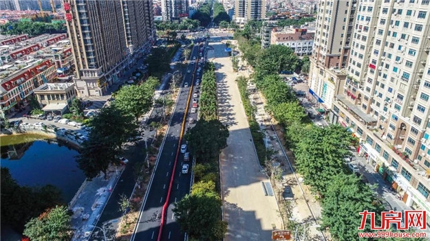 水仙大街改造项目龙文段进展如何？小V带你探路——九房网