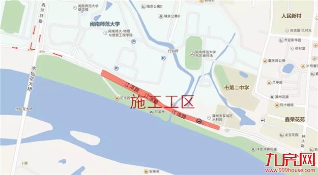 漳州这座桥跨江建设在即!施工相关路段实行交通管制一年!——九房网 漳州这座桥跨江建设在即!施工相关路段实行交通管制一年!——九房网