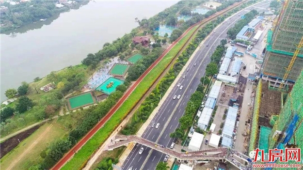 碧湖城市广场人行天桥即将通行啦！——九房网