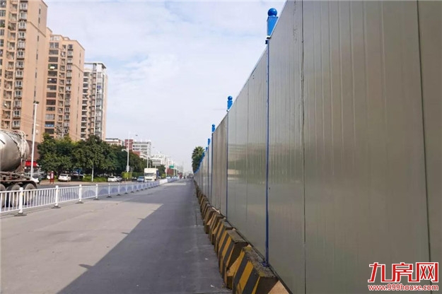 龙文北路此路段已进行封闭施工，易造成拥堵，司机朋友们请合理选择路线绕行——九房网
