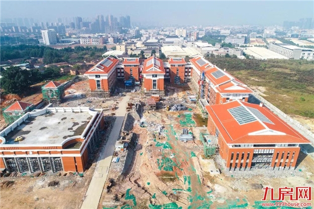 蓝田开发区这所新建的小学“真容已出”!家长们快看——九房网 蓝田开发区这所新建的小学“真容已出”!家长们快看——九房网
