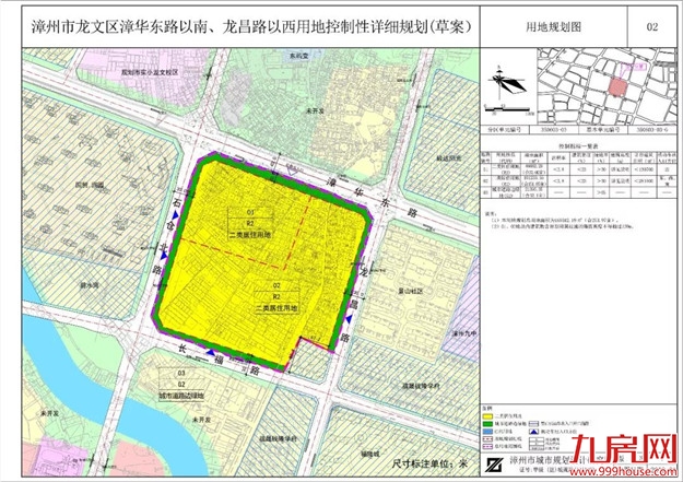 龙文这几个地方规划为二类居住用地，已进入征求公众意见阶段——九房网