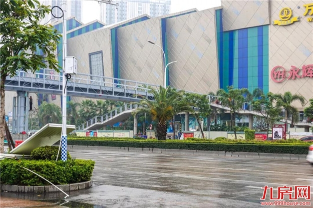 龙文又一座人行天桥即将完工！万达逛街太方便——九房网