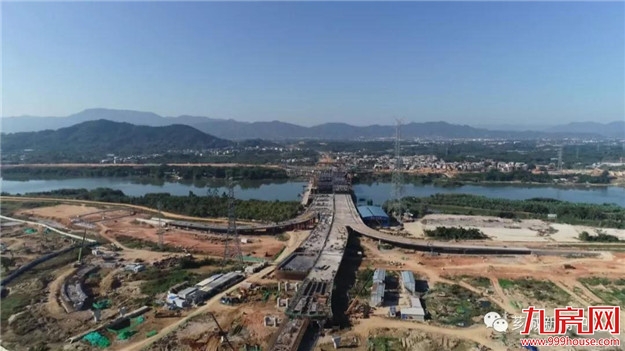 世界跨径最大、最长廊桥计划今年6月完工!——九房网 世界跨径最大、最长廊桥计划今年6月完工!——九房网