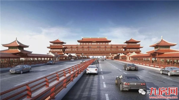 世界跨径最大、最长廊桥计划今年6月完工!——九房网 世界跨径最大、最长廊桥计划今年6月完工!——九房网