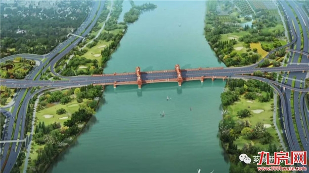 世界跨径最大、最长廊桥计划今年6月完工!——九房网 世界跨径最大、最长廊桥计划今年6月完工!——九房网