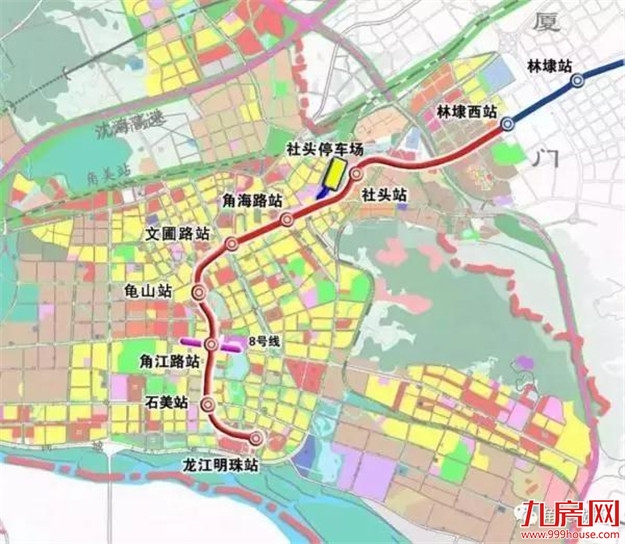 @漳州人 好消息！ 你关心的厦门轨道交通6号线 漳州台商投资区延伸段 有新进展——九房网