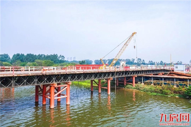 横跨九龙江、与厦漳同城大道象镇互通连接,这座大桥进入桩基施工!——九房网 横跨九龙江、与厦漳同城大道象镇互通连接,这座大桥进入桩基施工!——九房网