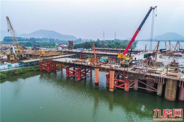横跨九龙江、与厦漳同城大道象镇互通连接,这座大桥进入桩基施工!——九房网 横跨九龙江、与厦漳同城大道象镇互通连接,这座大桥进入桩基施工!——九房网