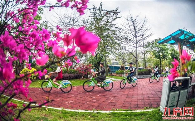 用不了多久，你就可以骑着自行车穿梭在碧湖、四季花海、九十九湾——九房网