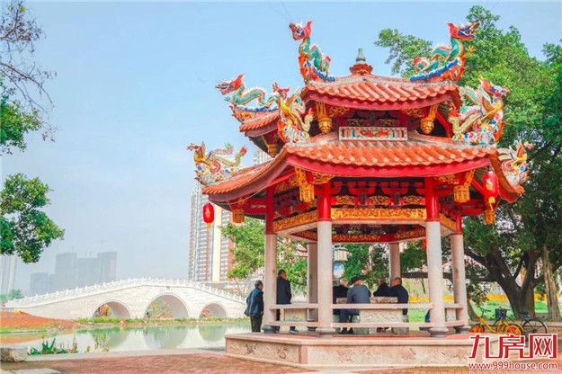 湘桥湖“比心”，别说，这是恋爱的感觉......——九房网