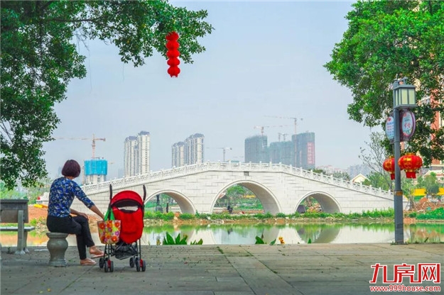 湘桥湖“比心”，别说，这是恋爱的感觉......——九房网