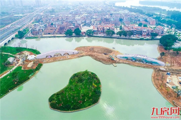 湘桥湖“比心”，别说，这是恋爱的感觉......——九房网