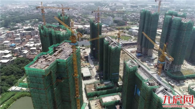 龙文“安得广”最新进展!两个分项目主体楼均已封顶——九房网 龙文“安得广”最新进展!两个分项目主体楼均已封顶——九房网