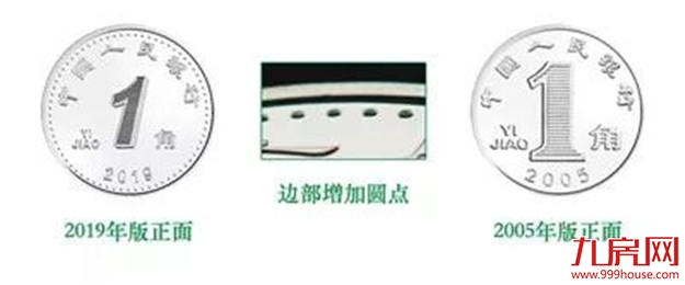 2019年版第五套人民币将发行!5角硬币变白——九房网 2019年版第五套人民币将发行!5角硬币变白——九房网