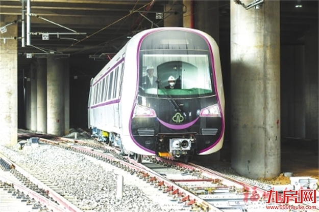 地铁5号线昨起空载试运行 首通段设17个站——九房网 地铁5号线昨起空载试运行 首通段设17个站——九房网