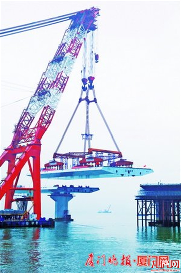 好消息!厦门第二东通道上演海陆之吻!为全线通车创造条件!——九房网 好消息!厦门第二东通道上演海陆之吻!为全线通车创造条件!——九房网